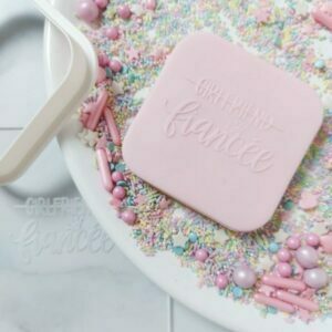 Fondantstempel – Girlfriend, Fiancee