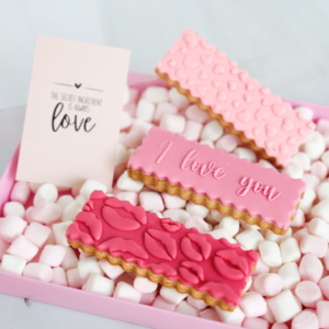 Fondantstempel – I love you