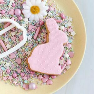 Fondantstempel – Kantpatroon met stipjes