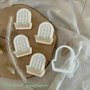 Fondant stempelset – Boograam met plantenbak