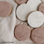 maatwerk logo koekjes met fondantstempel