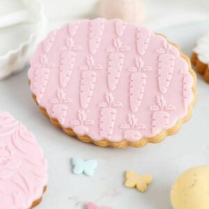 Fondantstempel – Worteltjes patroon