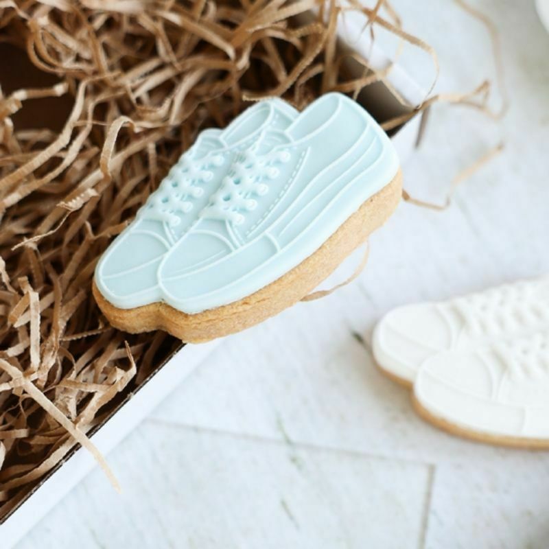 Fondant stempelset – Sneakers