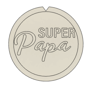 Koekstempel – Super Papa