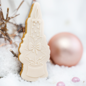 Fondant stempelset – Advent kaars