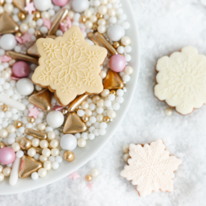 Fondant stempelset – Sneeuwvlokjes