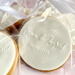 koekjes gemaakt met maatwerk fondantstempel koekatelier