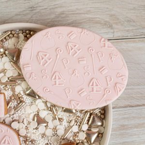 Fondantstempel – Sinterklaas patroon