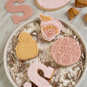 Pakketje – Vrolijke Sinterklaas koekjes