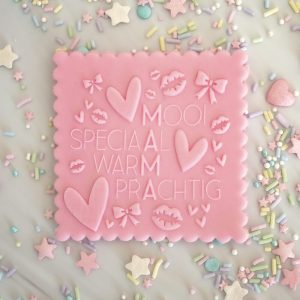 Fondantstempel – Mama beauty