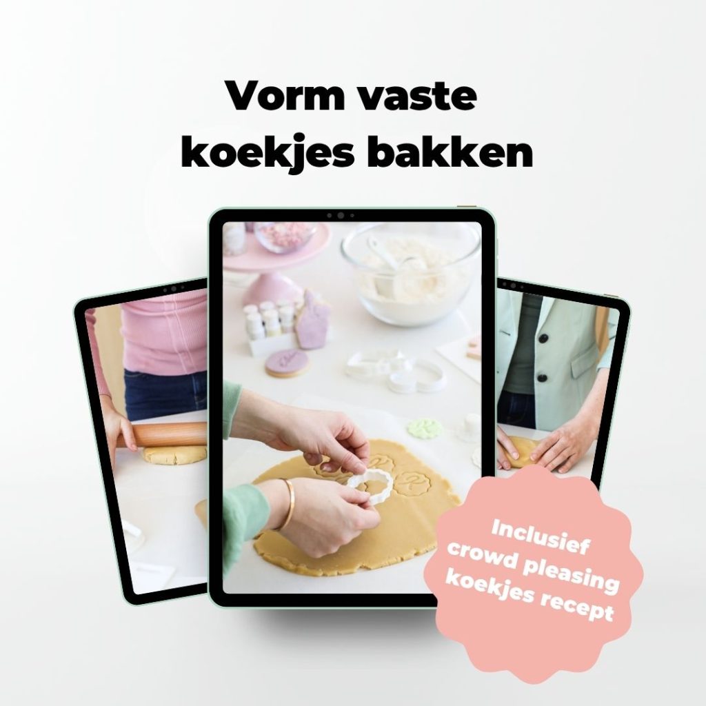 cursus vorm vaste koekjes bakken