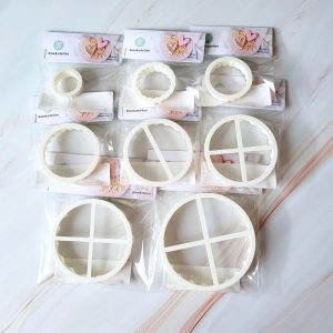 Pakketje – Ronde koekjesstekers met kartelrand