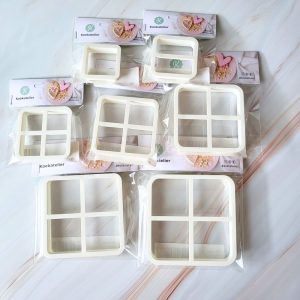 Pakketje – Vierkante koekjesstekers