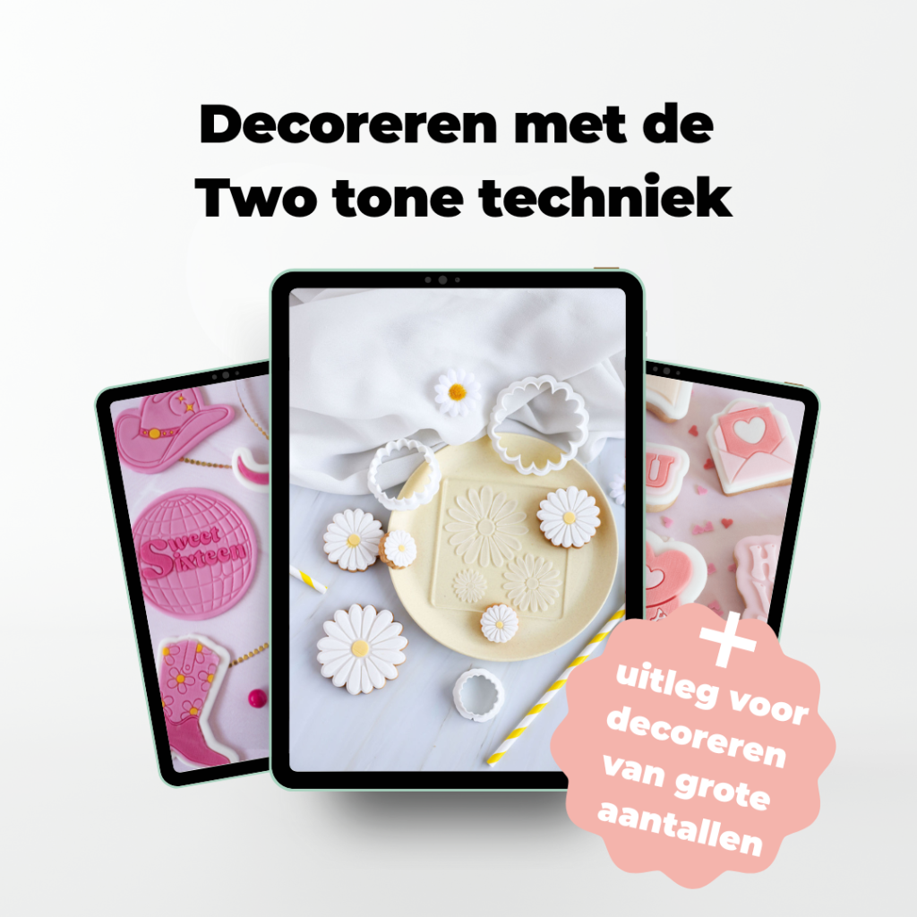 decoreren met de two tone techniek