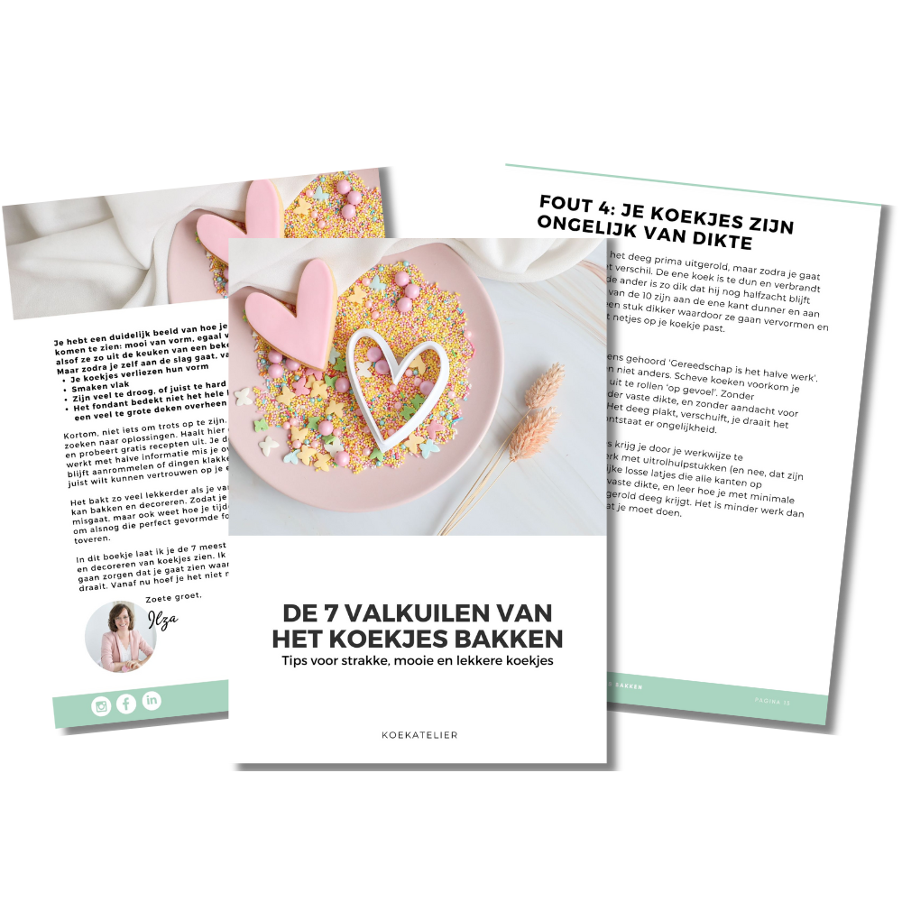 e-book de 7 valkuilen van het koekjes bakken