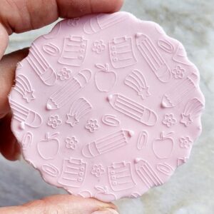 Fondantstempel – School patroon